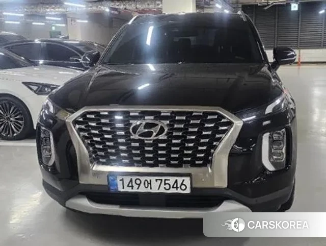 Hyundai Palisade 2022 Черный из Кореи