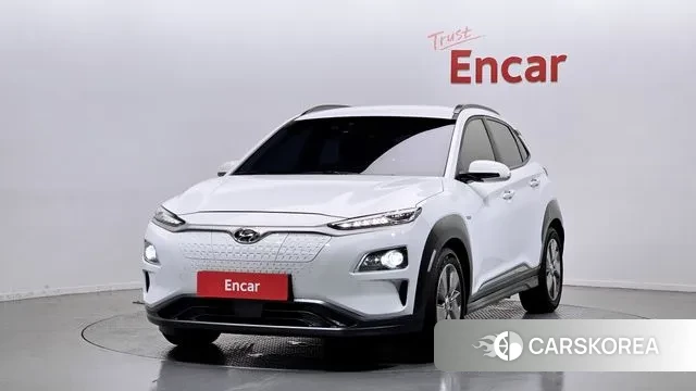 Hyundai Kona Electric 2020 Белый из Кореи