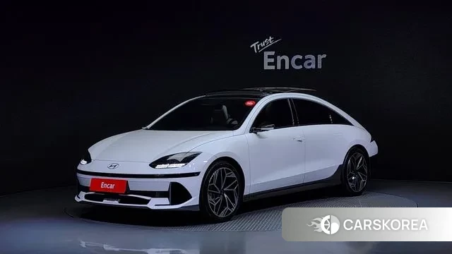 Hyundai Ionic 6 2022 Белый из Кореи