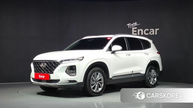 Hyundai Santa Fe TM 2020 Белый из Кореи