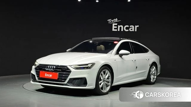 Audi A7 (4K) 2022 Белый из Кореи