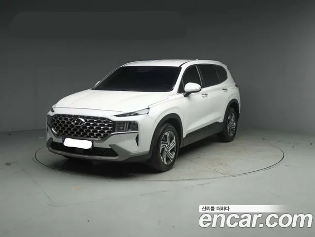 Hyundai The New Santa Fe 2022 Белый из Кореи