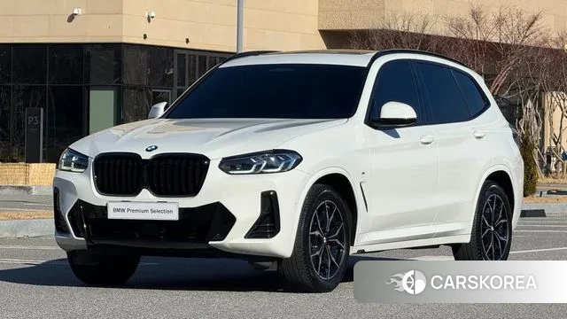 BMW X3 (G01) 2022 Белый из Кореи