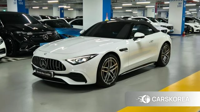 Mercedes-Benz SL-Class R232 2025 Белый из Кореи