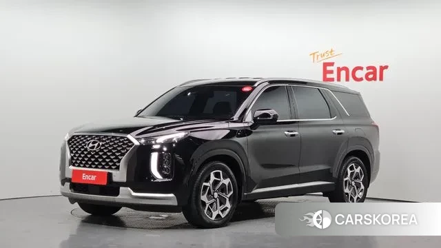 Hyundai Palisade 2021 Черный из Кореи
