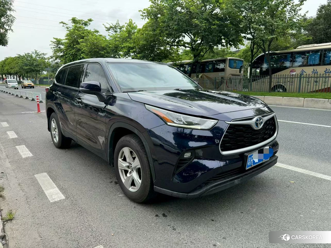Toyota Highlander 2021 Синий из Китая