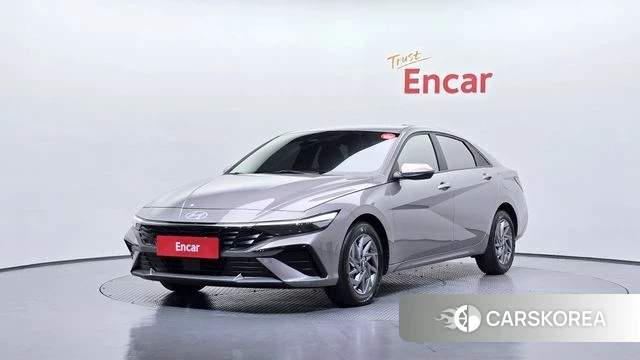 Hyundai The New Avante (CN7) 2024 Серебристо-серый из Кореи