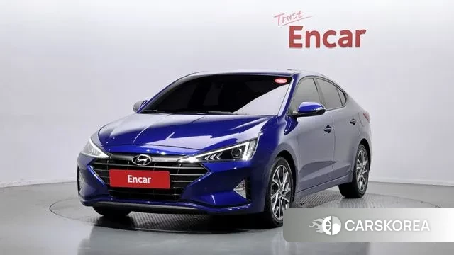 Hyundai The New Avante AD 2018 Синий из Кореи