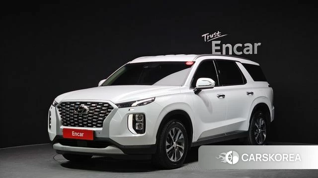 Hyundai Palisade 2021 Белый из Кореи