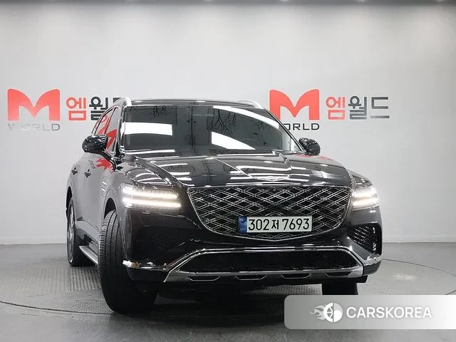 Genesis GV80 2024 Черный из Кореи