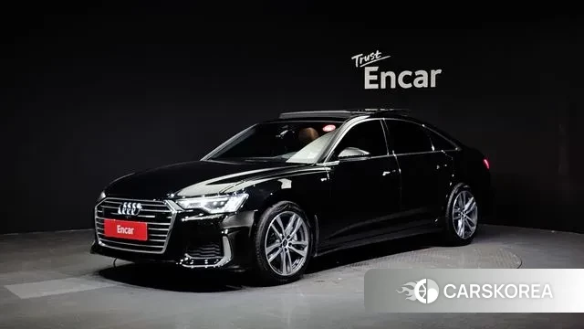 Audi A6 (C8) 2022 Черный из Кореи