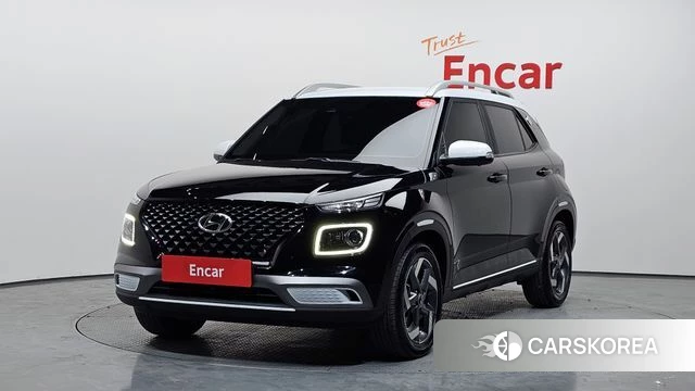 Hyundai Venue 2020 Черный двухцветный из Кореи