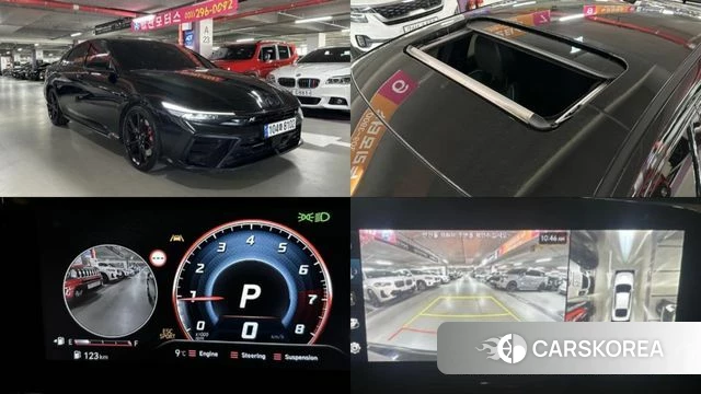 Hyundai The New Avante (CN7) 2023 Черный из Кореи