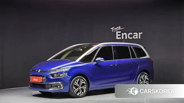 Citroen / DS Grand C4 Picasso 2018 Синий из Кореи