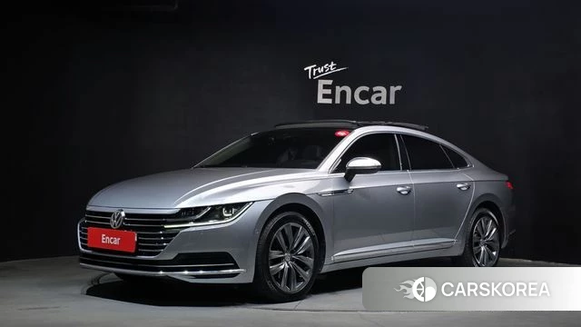 Volkswagen Arteon 2020 Серебристо-серый из Кореи
