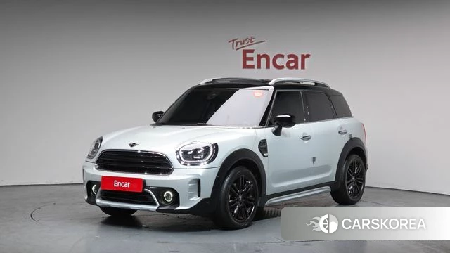Mini Cooper Countryman 2022 Серебристо-серый из Кореи
