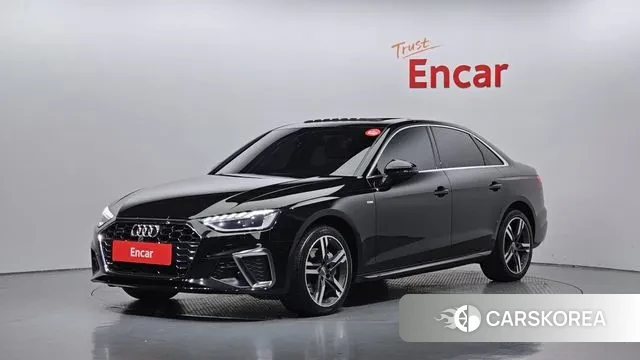 Audi A4 (B9) 2021 Черный из Кореи