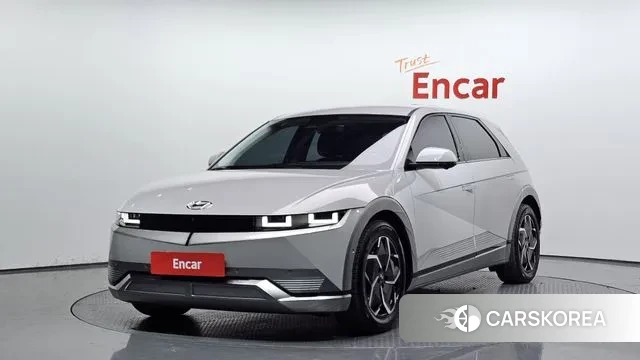 Hyundai Ionic 5 2021 Серебристо-серый из Кореи