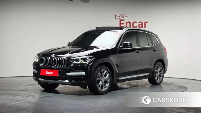 BMW X3 (G01) 2020 Черный из Кореи