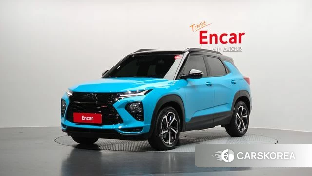 Chevrolet (GM Daewoo) Trailblazer 2021 Синий из Кореи