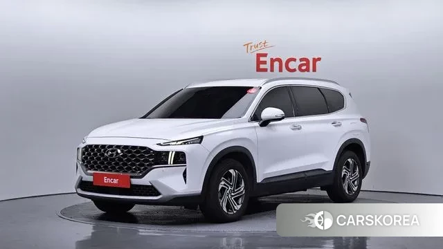 Hyundai The New Santa Fe 2021 Белый из Кореи