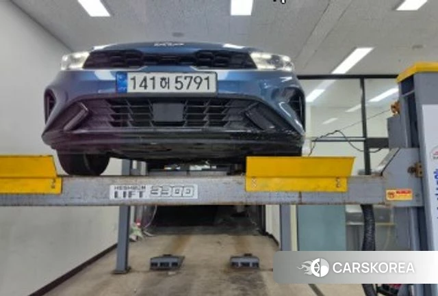 Kia The New K3 2nd generation 2021 Синий из Кореи