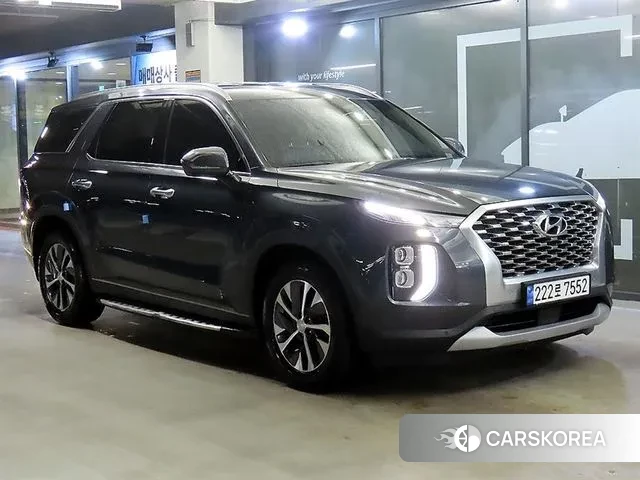Hyundai Palisade 2021 Серый из Кореи