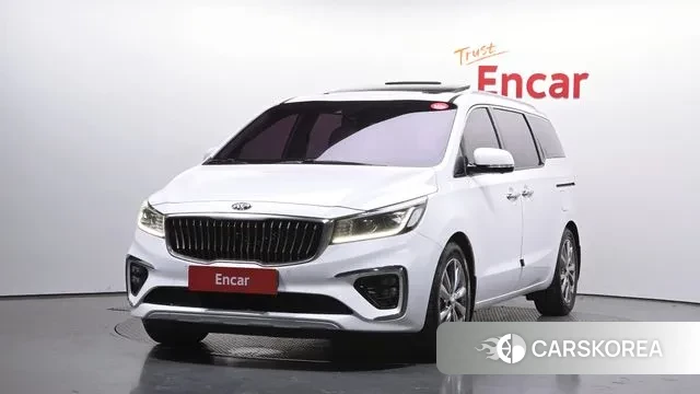 Kia The New Carnival 2018 Белый из Кореи