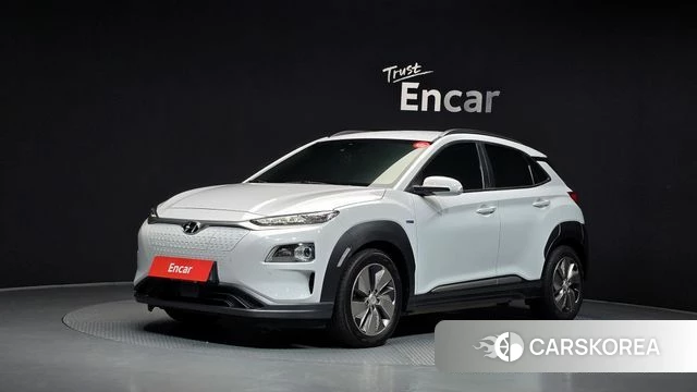Hyundai Kona Electric 2018 Белый из Кореи
