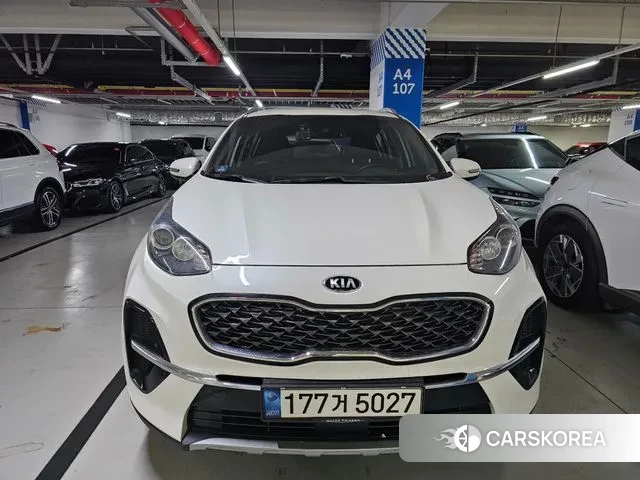 Kia Sportage The Bold 2021 Белый из Кореи