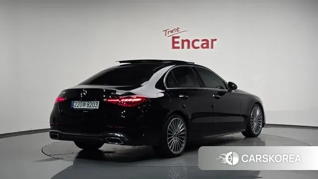 Mercedes-Benz C-Class W205 2022 Черный из Кореи