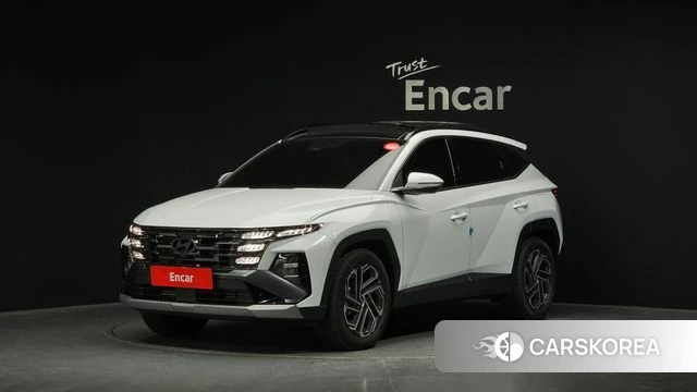 Hyundai The New Tucson Hybrid (NX4) 2025 Белый из Кореи