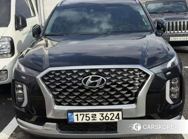 Hyundai Palisade 2021 Черный из Кореи