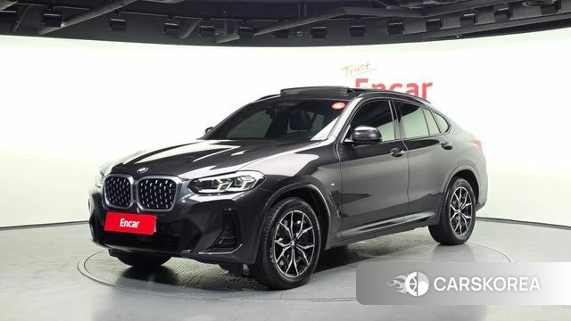 BMW X4 (G02) 2022 Серый из Кореи