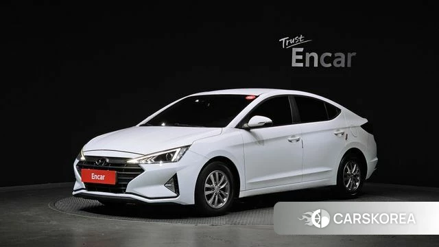 Hyundai The New Avante AD 2019 Белый из Кореи