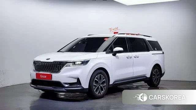 Kia Carnival 4th generation 2021 Белый из Кореи