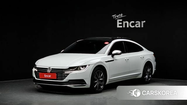 Volkswagen Arteon 2020 Белый из Кореи