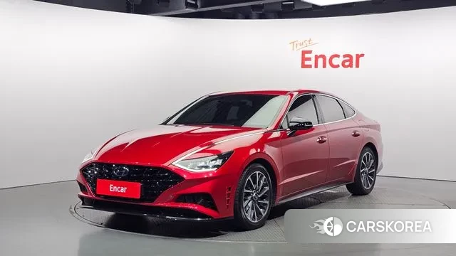 Hyundai Sonata (DN8) 2019 Красный из Кореи