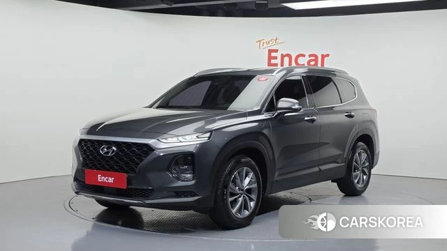 Hyundai Santa Fe TM 2018 Серый из Кореи