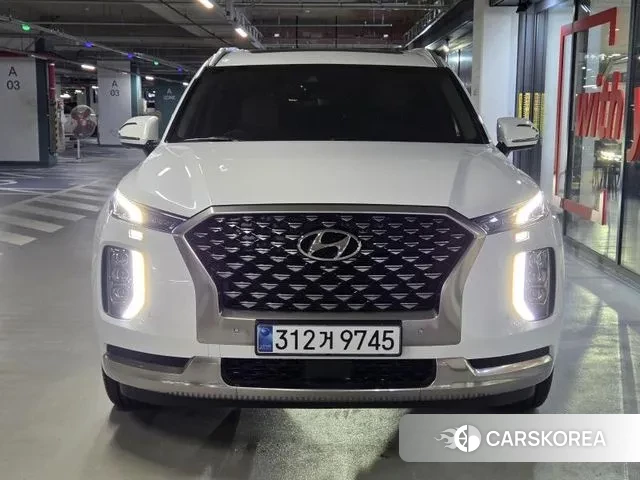 Hyundai Palisade 2021 Белый из Кореи