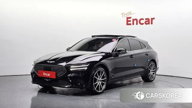 Genesis The New G70 Shooting Brake 2022 Черный из Кореи