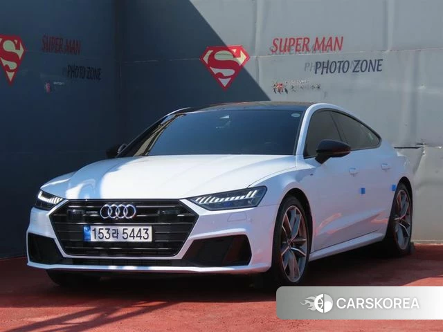 Audi A7 (4K) 2022 Белый из Кореи