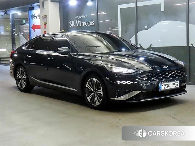 Kia K8 Hybrid 2021 Серый из Кореи