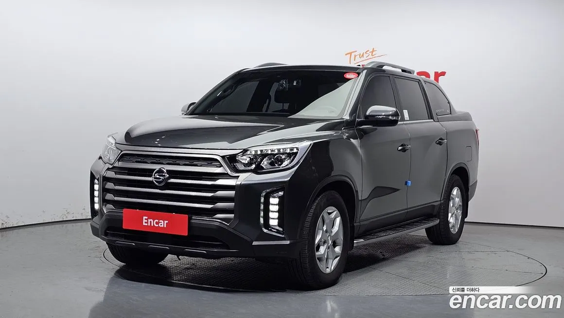 Ssangyong The New Rexton Sport 2022 Серый из Кореи