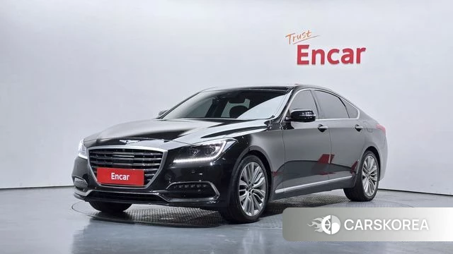 Genesis G80 2018 Черный из Кореи