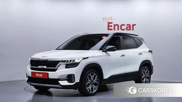 Kia Seltos 2022 Белый из Кореи