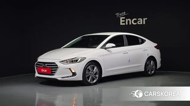 Hyundai Avante AD 2018 Белый из Кореи