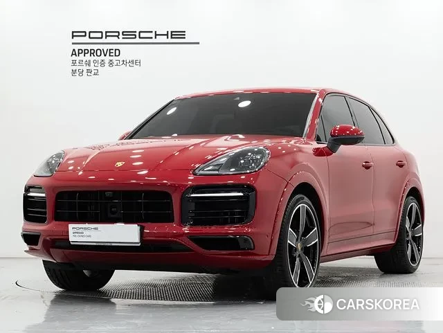 Porsche Cayenne (PO536) 2023 Красный из Кореи