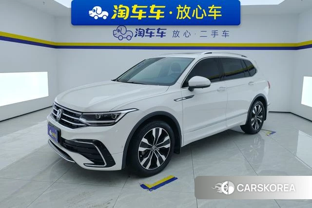Volkswagen Tiguan L 2022 Белый из Китая