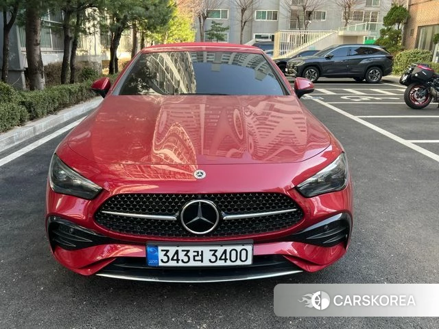 Mercedes-Benz CLE-Class C236 2024 Красный из Кореи